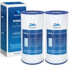 AQUIVEX CCRP100 Pool Filter Cartridge, Compatible with Pentair Clean & Clear 100, 160316, EC-160316, Pentair Clean and Clear RP 100, 160354, EC-160354, R173215, Pleatco PAP100, Unicel C-9410, 2 Pack