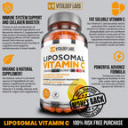 Natuspur Premium Liposomal Vitamin C 2000mg - 180 Capsules