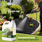 Mulch and Rock Glue for Landscaping - Cover Upto 200 sqft - 0.5 Gallon Mulch Glue for Rocks Outdoor Landscaping, Rock Glue for Pea Gravel, Fast-Drying Gravel Glue, Non-Toxic Gravel Binder