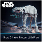 4D Build, Star Wars Imperial at-at 3D Model Kit, Star Wars Collectibles & Desk Decor, Adult Puzzle, Building Toys, 3D Puzzles for Adults & Teens, 238 Pieces, for Ages 12 & Up