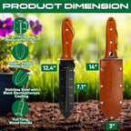 EZUVITA Hori Hori Garden Knife, Gardening Tools