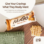 NuGo Protein Bar, Dulce De Leche, 15g Protein, Gluten Free, 15 Count