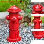 16" H Metal Fire Hydrant for Dogs to Pee On, Vintage Dog Fire Hydrant Post