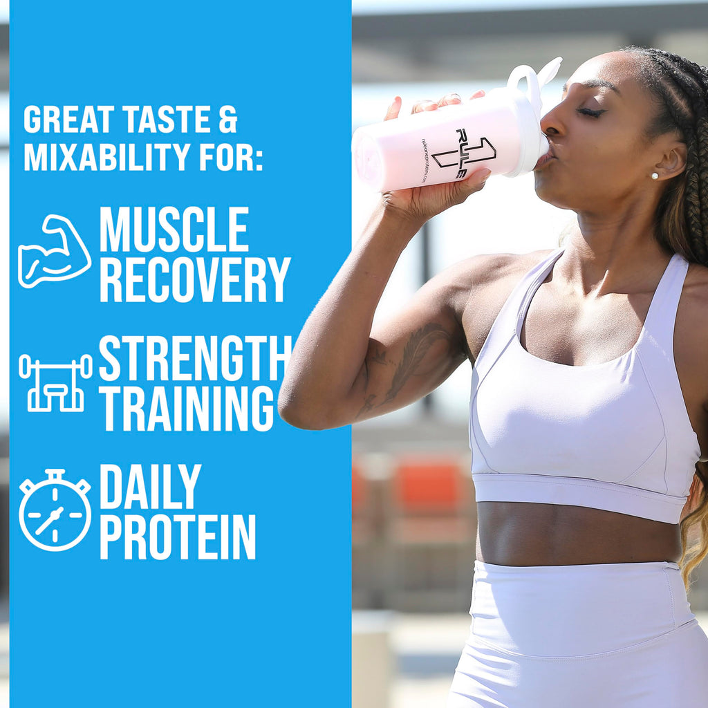 Rule 1 Proteins Whey Protein Powder, Cookies & Crème, 2 Pounds