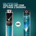 Degree Antiperspirant Deodorant Dry Spray Cool Rush 3.8 oz 3 Count
