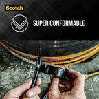 Scotch 3M Super 33+ Vinyl Electrical Tape, .75-Inch x 66-Foot, Pack of 10 Rolls, Insulates and Protects Against Abrasion and Moisture, Protective Jacketing up to 600V Splice Insulation (6132-BA-10)