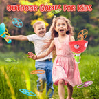Outside Toys for Kids Ages 4-8 - Manual Capture Catching Game with 24 Discs