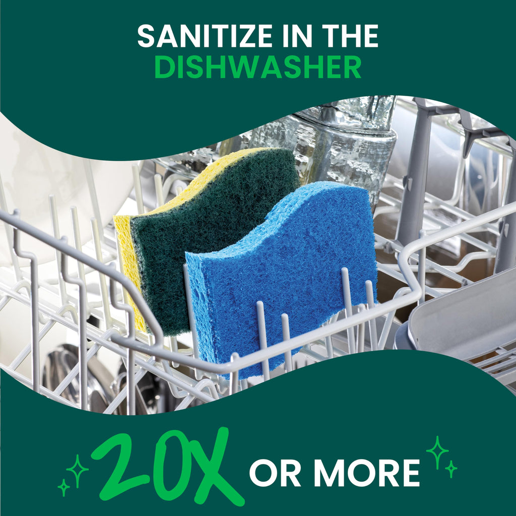 Scotch-Brite Zero Scratch Sponge & Command Storage Bundle