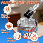 EPN Vinyl Cement, High-Strength Waterproof Pool Liner Repair Kit, 4.4 oz