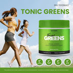 Tonic Greens Powder Vitamin Supplement Advanced Formula - Natural Green Blend Energy Supplement - Maximum Strength, TonicGreens BCAA, Tonic Greens All Natural Formula Powder Support Reviews (1 Pack)
