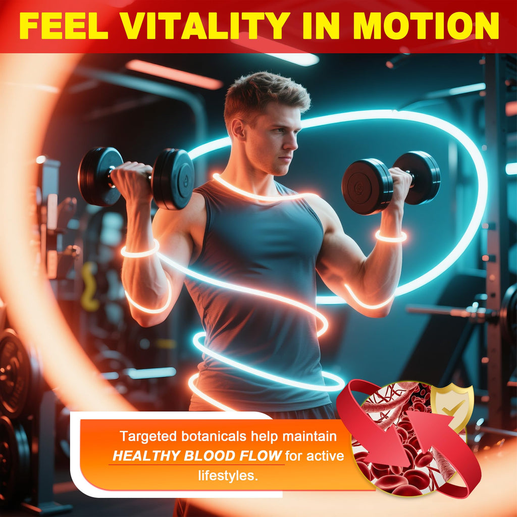 Vascu Flow Cayenne Pepper Capsules Organic Capsaicin Supplements with Beetroot Ashwagandha Hawthorn Turmeric Cinnamon Ginseng for Circulation Immune Support 180 Capsules- Made in USA