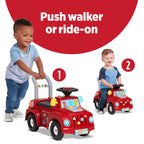 Radio Flyer Tinker Truck With Lights & Sounds, Toddler Ride On Toy, For Ages 1-3, Red