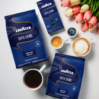Lavazza Super Crema Whole Bean Coffee, Medium Espresso Roast, Arabica and Robusta Blend, 2.2 lb Bag, Package May Vary (Pack of 1)