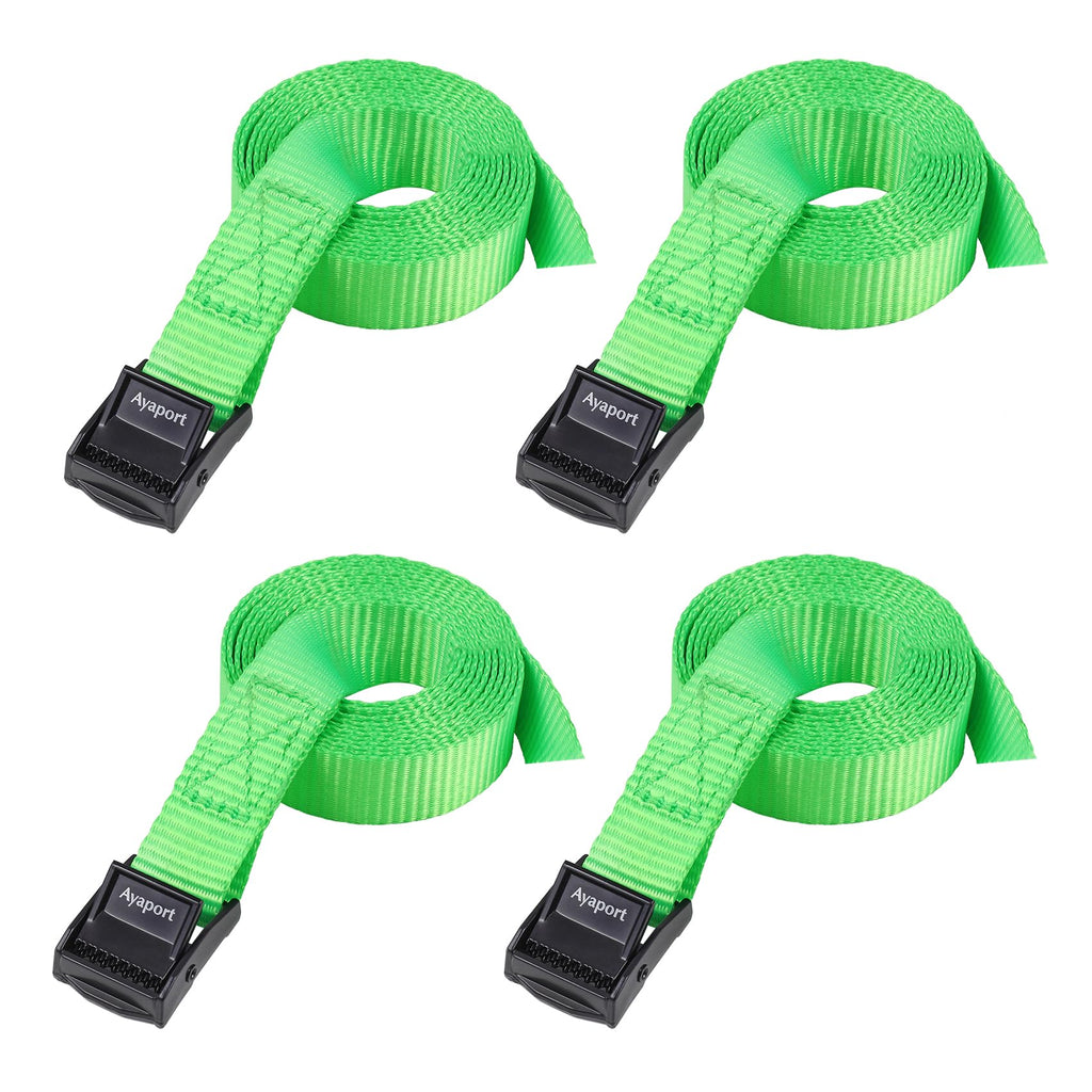 Ayaport Lashing Straps with Buckles Adjustable Cam Buckle Tie Down Cinch Strap for Packing