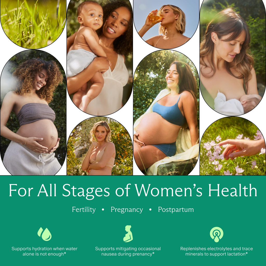 Needed. Hydration Support with Electrolytes & Trace Minerals – Electrolytes for Pregnancy & During Lactation - 30 Hydration Packets Lightly Sweetened with Hint of Lime