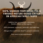 HEART & SOIL 100% Grass Fed & Finished Pure American Beef Liver Supplement from Pasture-Raised Cattle – Beef Liver Capsules – Nature’s Ultimate Superfood – Made in USA – Glass Bottle – 180 Capsules
