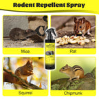 Peppermint Oil Spray for Rodents,Mouce Repellent for Car Engines,300ml
