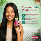 Madani Scalp Stimulator Hair Growth Oil, 4 fl oz, Nourishing Follicle Treatment, Hair Repair Regrowth with Rosemary & Mint