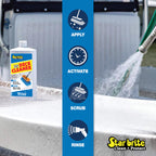 STAR BRITE Non-Skid Deck Cleaner & Protectant - Ultimate Boat Deck Wash - Protects Against Future Stains & UV - Ideal for Fiberglass, Vinyl, Plastic & Painted Surfaces -1 Gallon (085900)