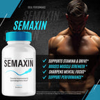 IDEAL PERFORMANCE Semaxin Capsules, Official Semaxin Supplement Pills, Overall Health and Wellness Reviews (60 Capsules)