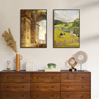 upsimples 20x30 Poster Frame, Easy Slide-In Assembly, Black, 3 Pack