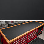 ONREVA Workbench Mat 24X60 Inches, EVA Rubber Work Mat, Protect Your Work Bench Top, Heavy Duty Pad for Tool Box Top, Table, Tool Station, Rolling Cabinet Cart Cover Liner Matt, 60"X24" 5mm Thick