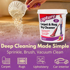 Capture Carpet & Rug Dry Cleaner: Carpet Deodorizer & Freshener Powder - Pet Odor Eliminator - Spot & Stain Remover - Fresh Natural Scent - Carpet Cleaner Powder - Dry Rug Powder Cleaner (2.5 lb)