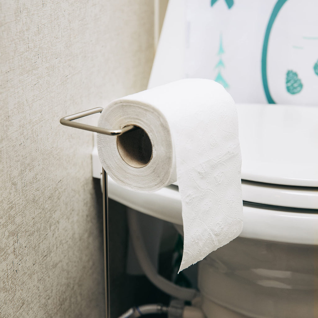 Camco 1-Ply RV Toilet Paper - 4 Rolls - Quick Dissolve & Septic Safe