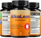 (2 Pack) Alkalean Capsules - Official Alkalean Pills Advanced Premium Support for Maximum Strength with All Natural Ingredients Vitamins for Overall Health & Wellness, 120 Capsules for 2 Months