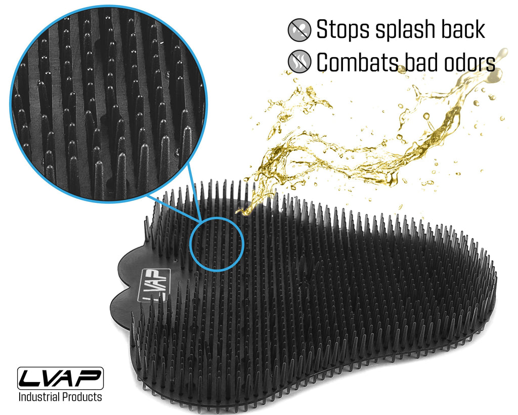 LVAP Urinal Screen Deodorizer (12-Pack) - Anti-Splash Urinal Cakes, Toilet Deodorizer, Urinal Screens for Commercial Restrooms, 5,000 Flushes, Citrus Scent