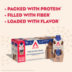 Atkins Milk Chocolate Delight High Protein Shake, 15g Protein, 2g Net Carb, 1g Sugar, Keto Friendly, Chocolate Flavored Protein Shakes, 12 Count