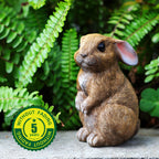 Bunny Decor Set of 3 Resin Easter Garden Statues Outdoor Indoor Home Yard