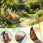 LC LCdecohome Squirrel Garden Décor Hanging Statue 7.75 * 3.75 * 3.25 Inch