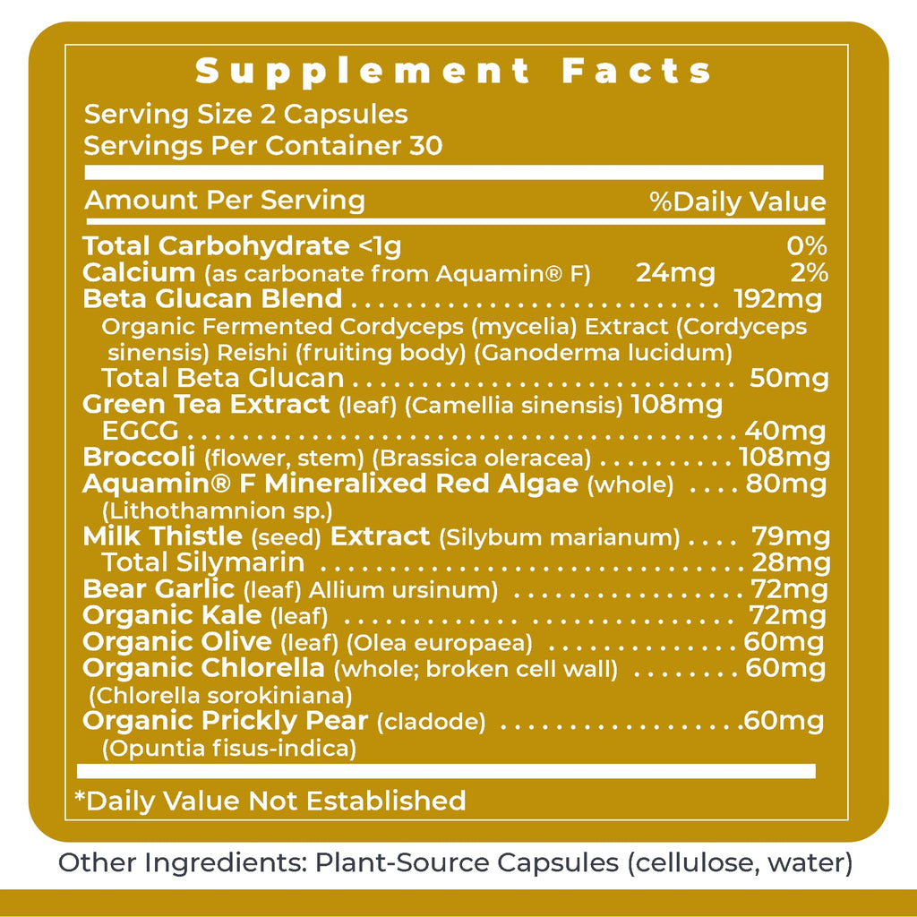 Premier Research Labs Premier Daily One - Super Greens, Vegetable Supplements for Adults with Cruciferous Veggies, Milk Thistle for Liver Support, Phytonutrients, Beta Glucan - 60 Vegetarian Capsules