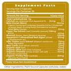 Premier Research Labs Premier Daily One - Super Greens, Vegetable Supplements for Adults with Cruciferous Veggies, Milk Thistle for Liver Support, Phytonutrients, Beta Glucan - 60 Vegetarian Capsules