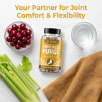 MAVETTO Purge Uric Acid Flush,with Tart Cherry & Chanca Piedra, Celery Seed, Uric Acid Support for Mobility, Blend of Five Ingredients Chosen, Antioxidant Support, 60 Vegetarian Capsules