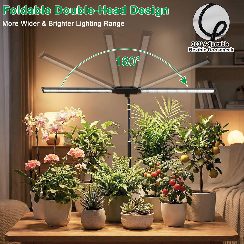 Grow Light for Indoor Plant, 6000K Full Spectrum Plant Lamp
