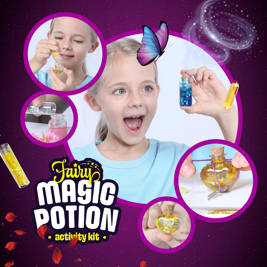 Fairy Magic Potion Kit for Kids - Magical Workshop Craft Kits - Girls Gifts