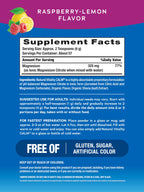 Natural Vitality Calm Powder Rasp Lemon, 8 oz