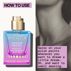 Pacifica Dream Moon Womens Spray Perfume 1 fl oz ��� Long-Lasting Floral Woody Fragrance for Her - Rose, Patchouli, Sandalwood ��� 100% Vegan, Cruelty-Free, Phthalate-Free Fragrance