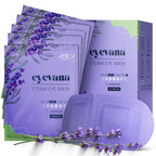 eyevana, 16 Packs Steam Eye Mask, Extra Deep Heat for Dry Eyes, Fast Relief for Irritation, Stye, Puffy Sensitive Eyes and Eye Strain, Disposable Self Heating Warm Compress (Ultra-Soft Lavender)