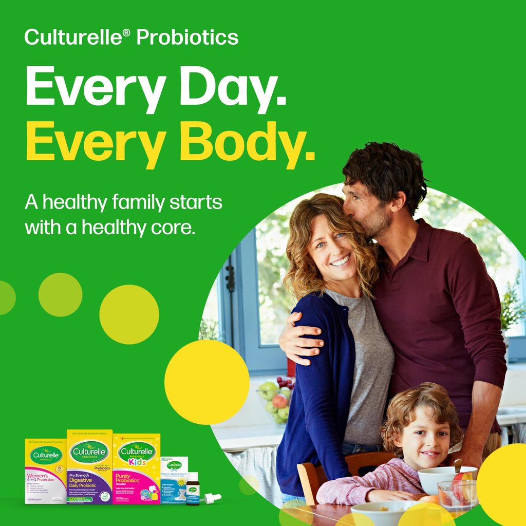 Culturelle Abdominal Support & Comfort, Daily Proactive Approach to Promote Gut Health*, Helps with Occasional Abdominal Issues, Bloating, and Gas – 28 Count(Pack of 1)
