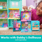 Gabby’s Dollhouse, Dress-Up Closet Portable Playset with a Gabby Doll, Surprise Toys and Photo Shoot Accessories, Kids Toys for Ages 3 and up