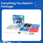 Sillbird Solar Robot Building Kit STEM Gift for Boys Aged 8-12, 12-in-1 DIY Science Educational Robotic Toys for Kids Teens Birthday, Powered by The Sun with 190 Pieces