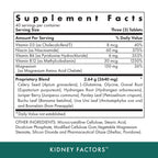 Michael's Health Naturopathic Programs Kidney Factors - 120 Vegetarian Tablets - Nutrients for Kidney Function - Gluten Free, Kosher - 40 Servings