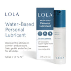 LOLA Water-Based Personal Lubricant, Unscented