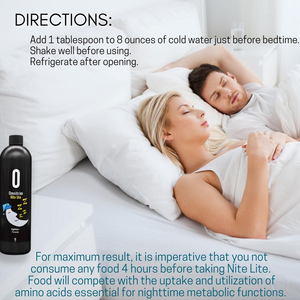 Omnitrition Bundle of 2 Products - the "AM and PM Bundle" Includes Omni IV Liquid Vitamin with Glucosamine and OmniTrim Nite Lite
