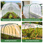 Garden Netting Kit for Raised Beds, 8 x 20 FT Ultra Fine Mesh