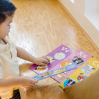 Melissa & Doug Poke-a-Dot! Alphabet Jumbo Learning Cards, 13 Double Sided Interactive ABC Flash Cards, Educational Activities for Toddlers and Preschoolers, Ages 1+