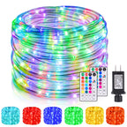 Nazuwke 99Ft LED Rope Lights Outdoor, String Light for Outside Waterproof